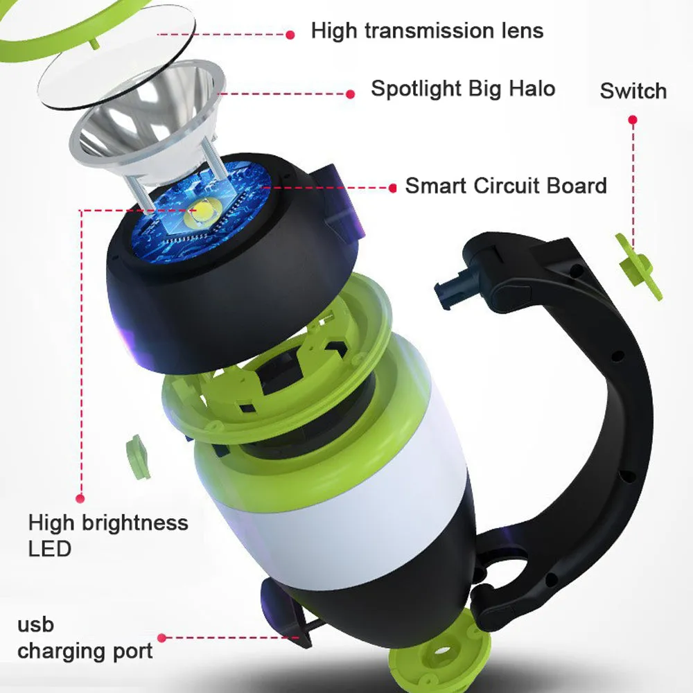 3 in 1 Multifunctional LED Camping Light