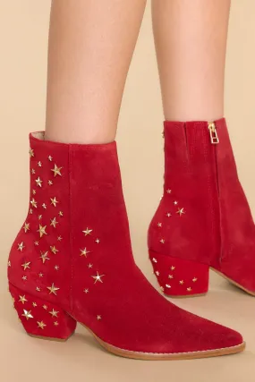 Caty Red Limited Edition Ankle Boots