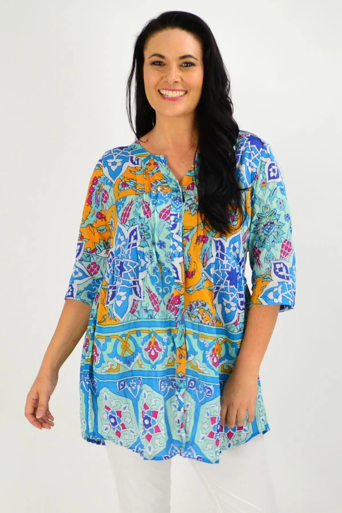 Celtic Aqua Tunic Shirt