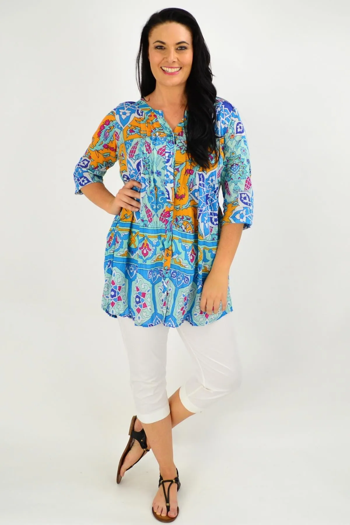 Celtic Aqua Tunic Shirt