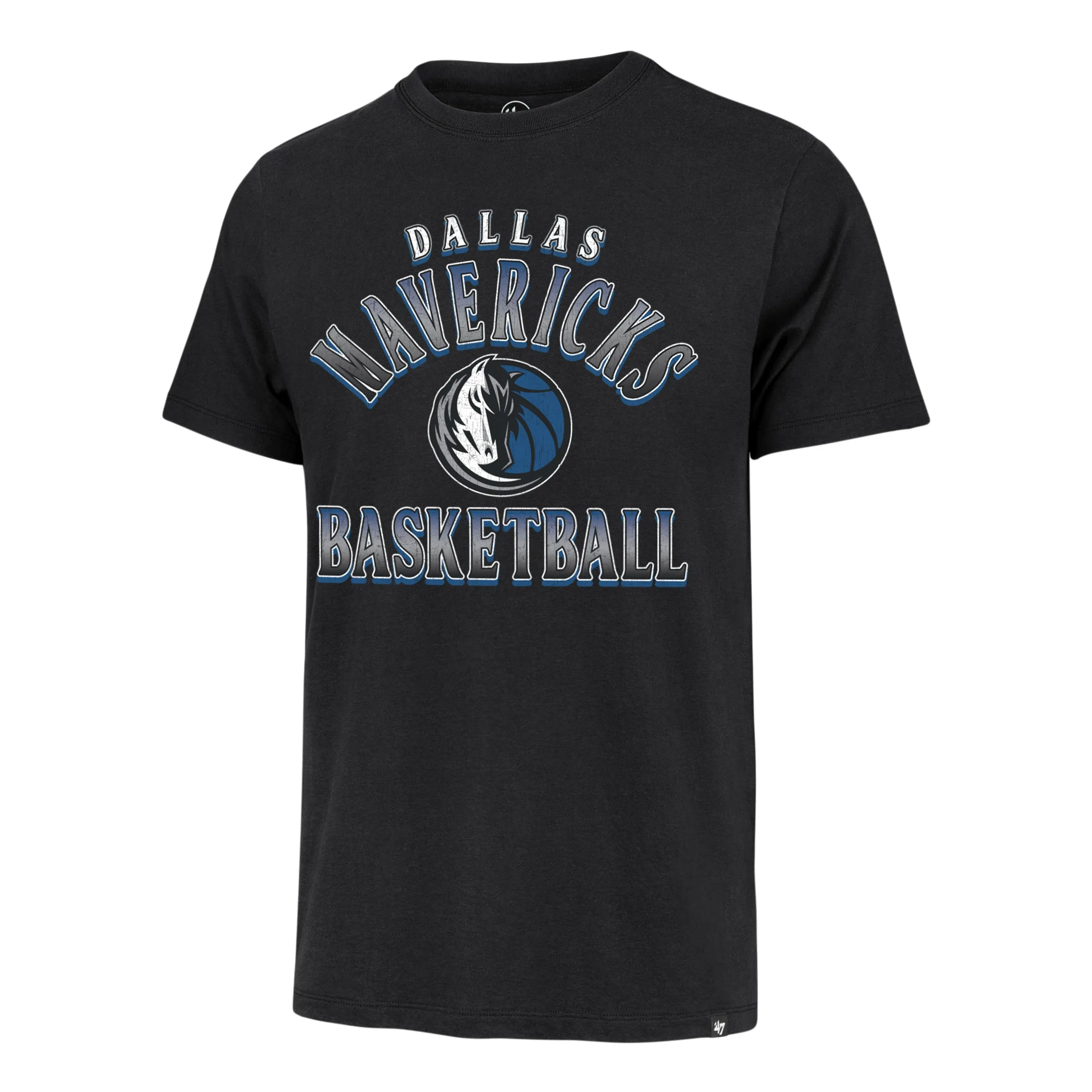 DALLAS MAVERICKS 47 BRAND 2023 BLACK TEE