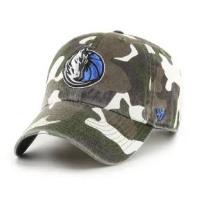 DALLAS MAVERICKS 47 BRAND CAMO ADJUSTABLE CAP