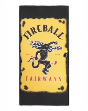 Fireball Fairways Golf Towel