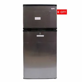 Gaba National GNR-187 S.S Refrigerator 6 CFT