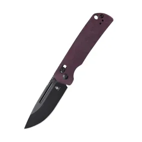 Kizer Clutch Lock Red Richlite V4481C1 (3.31 Black)