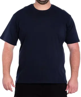 Mens Plain Cotton Crew Neck Tee