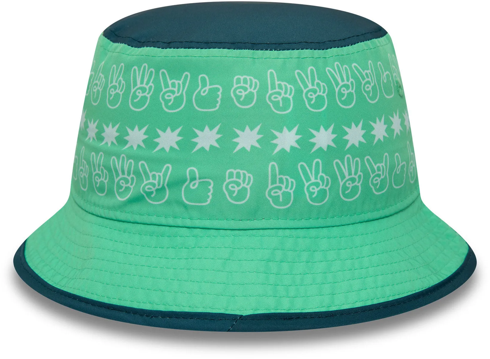 Oval Invincibles The Hundred New Era All Over Print Bucket Hat