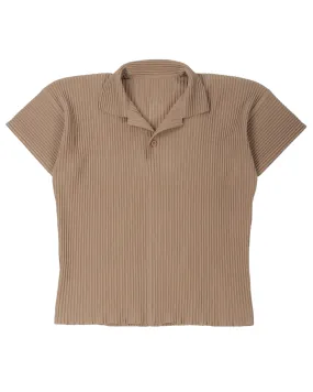 "Pleats Please" Pleated Shirt