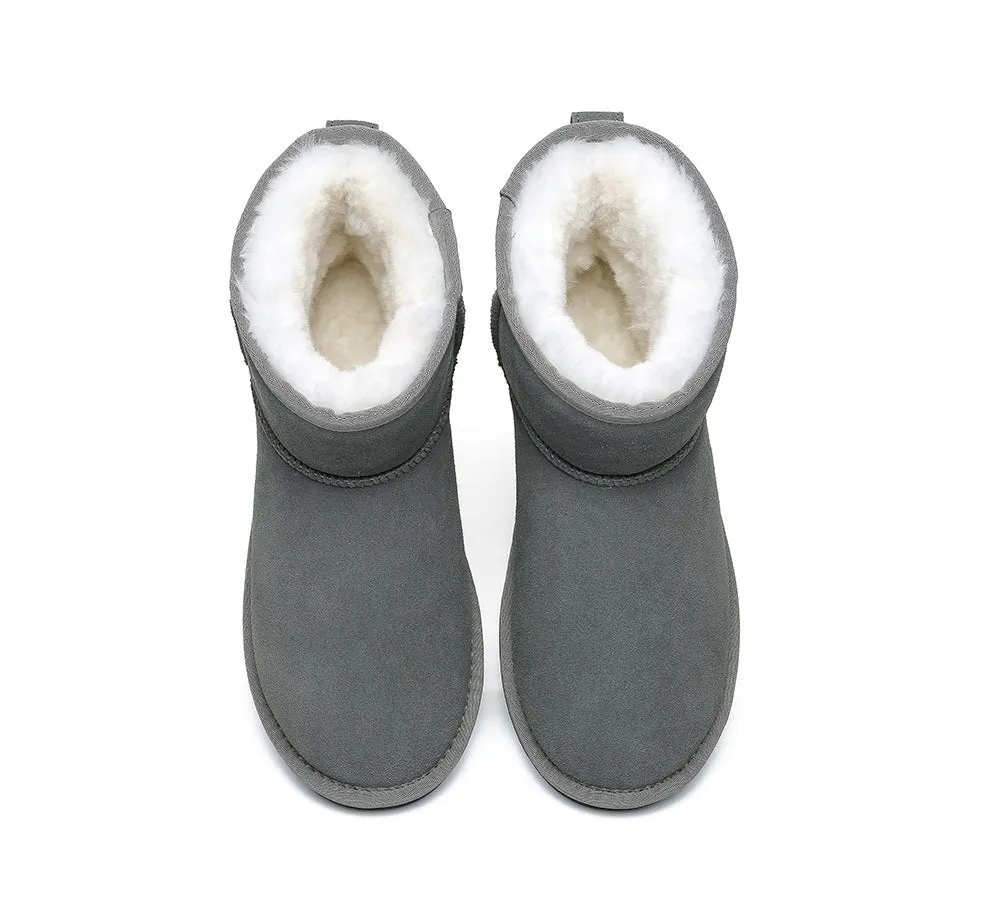 Unisex Double Faced Sheepskin Mini Classic Boots