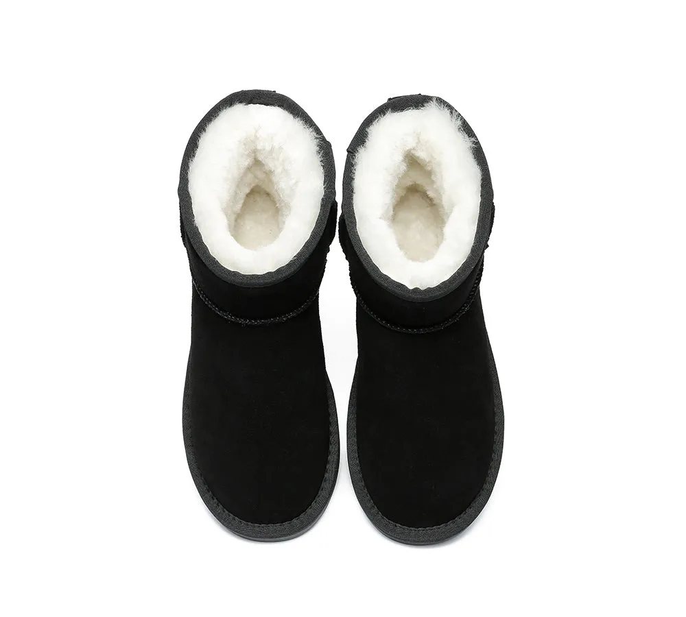 Unisex Double Faced Sheepskin Mini Classic Boots