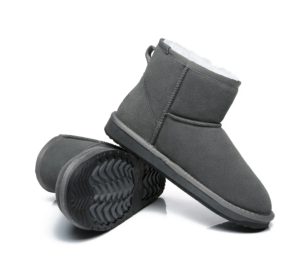 Unisex Double Faced Sheepskin Mini Classic Boots