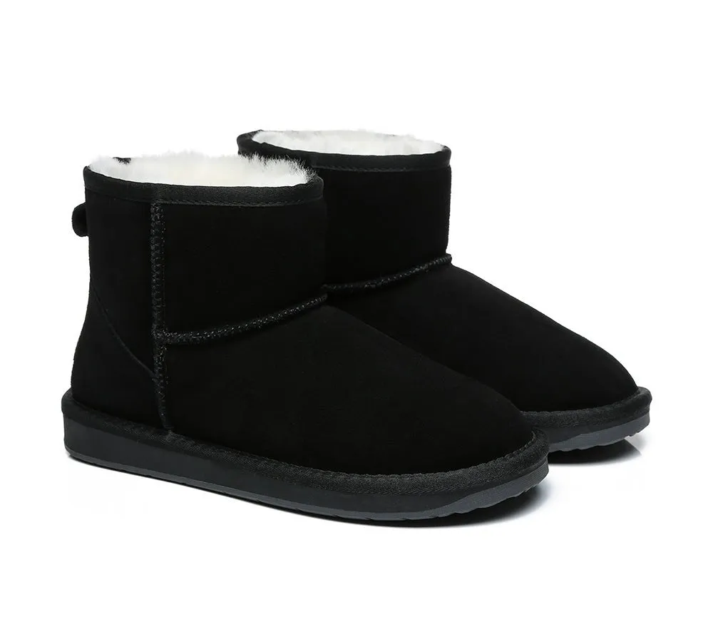 Unisex Double Faced Sheepskin Mini Classic Boots